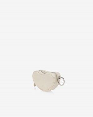 Find Kapoor Heart Mini Tote Beuteltasche Damen Weiß | MXE248KM