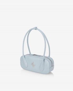 Find Kapoor Ila Bag 30 Tote Schultertasche Damen Grau Blau | KZO8842HU