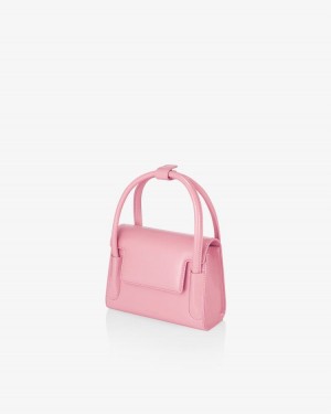 Find Kapoor Marty Bag 18 Crinkled Tote Umhängetasche Damen Rosa | GDC5723RM