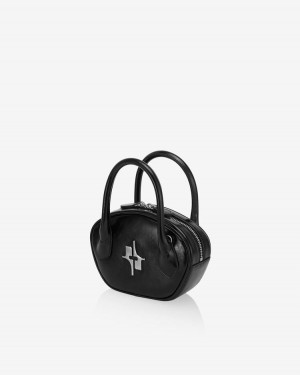 Find Kapoor Mini Ila Bag 18 Tote Umhängetasche Damen Schwarz | OCD5299BD