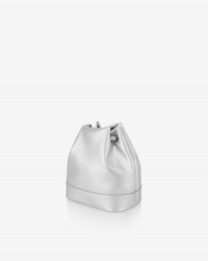 Find Kapoor Pingo Plum 18 Tote Rucksäcke Damen Silber | WHQ9026CH