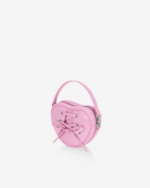 Find Kapoor Ribbon Tie Heart Tote Umhängetasche Damen Rosa | YVY415UA