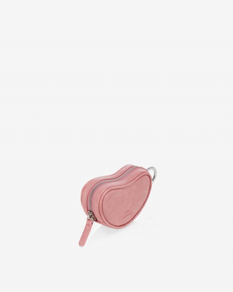 Find Kapoor Heart Mini Tote Beuteltasche Damen Rosa | AEI5234HH