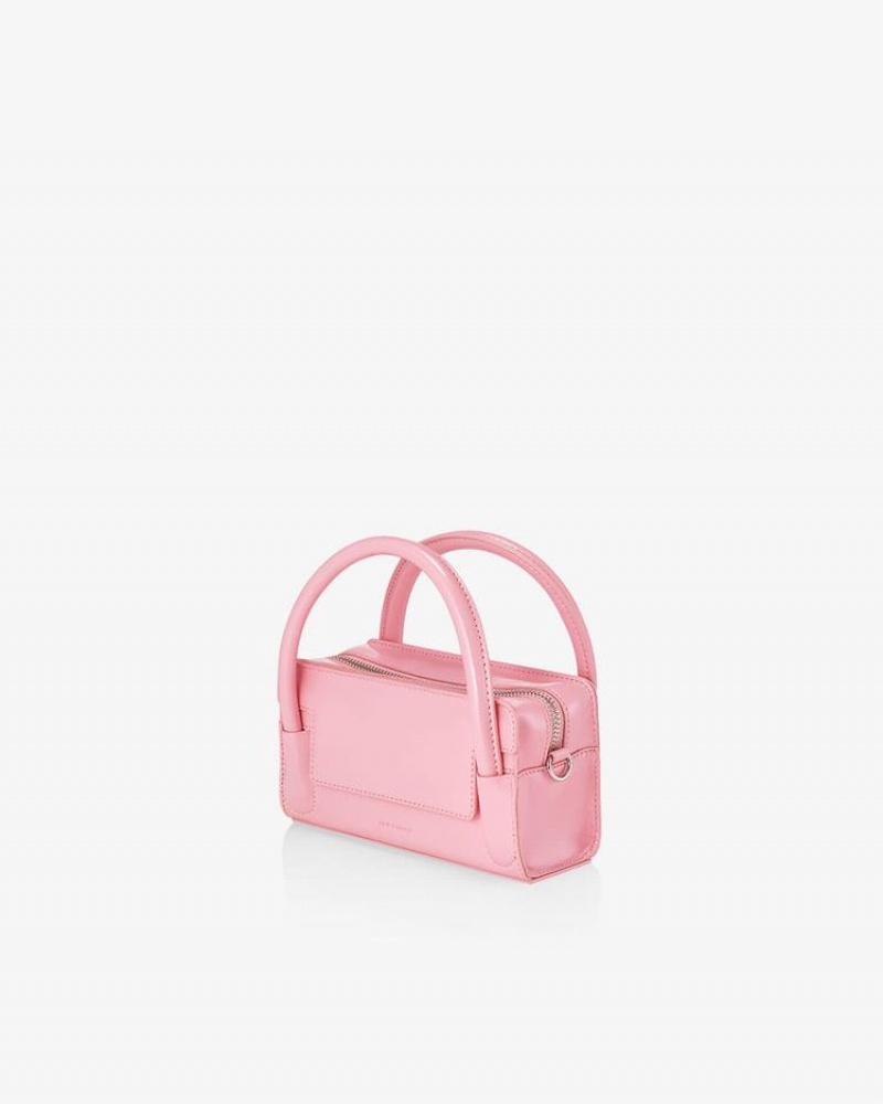 Find Kapoor Marty Bag B 18 Crinkled Tote Umhängetasche Damen Rosa | SIB6775FZ