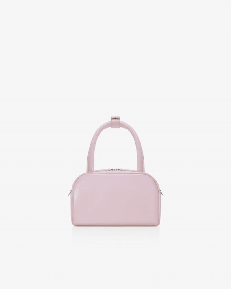 Find Kapoor Marty Laura Bag 21 Crinkled Tote Umhängetasche Damen Lila Rosa | DUJ8881RE