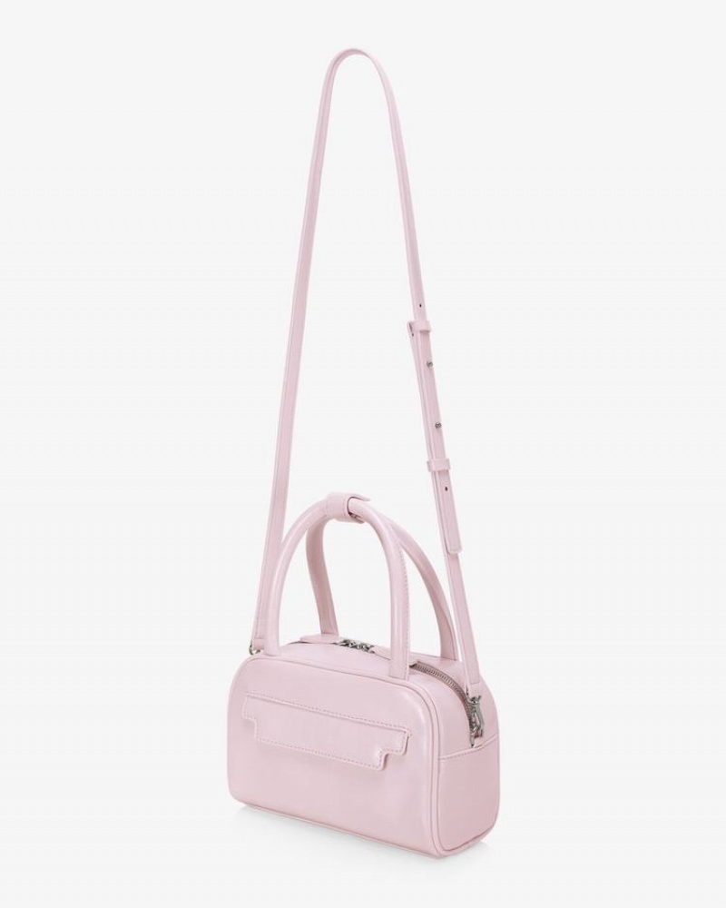 Find Kapoor Marty Laura Bag 21 Crinkled Tote Umhängetasche Damen Lila Rosa | DUJ8881RE