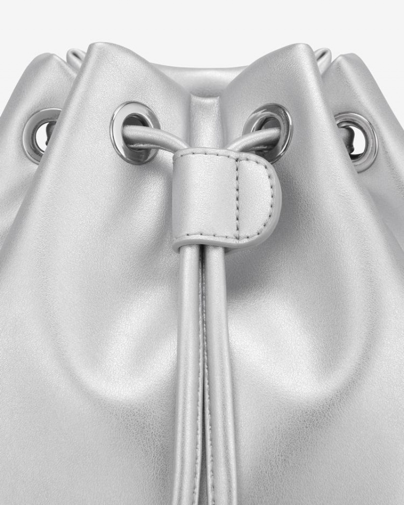 Find Kapoor Pingo Plum 18 Tote Rucksäcke Damen Silber | WHQ9026CH