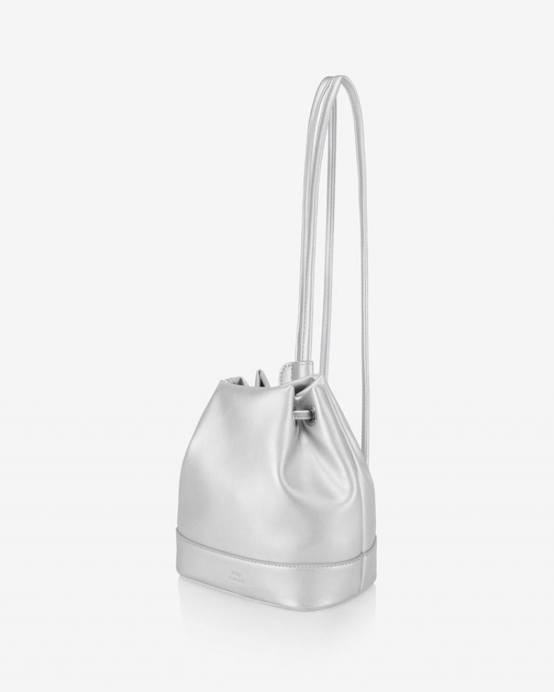 Find Kapoor Pingo Plum 18 Tote Rucksäcke Damen Silber | WHQ9026CH