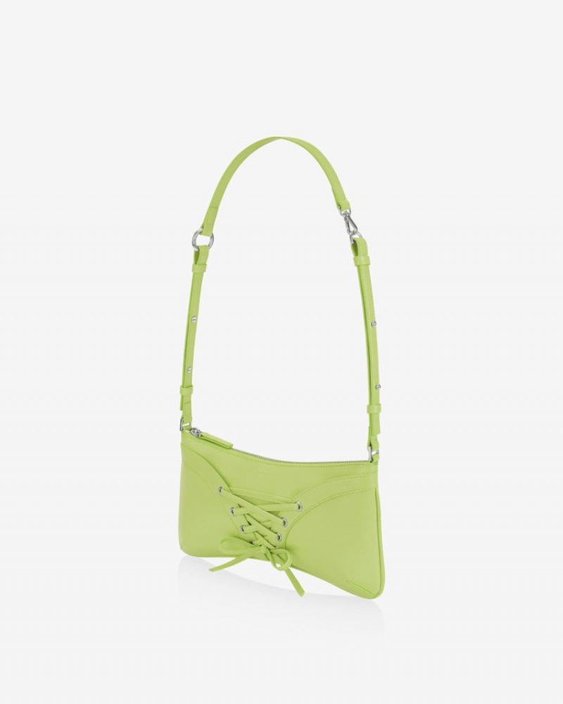 Find Kapoor Ribbon Tie Tote Schultertasche Damen Grün | XKI4442XC